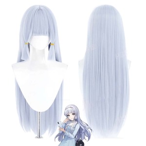 Costume de cosplay pour femme, robe bleue, manteau, jeu de fantaisie Genshin Impact Kamisato <span class=keywords><strong>Ayaka</strong></span>, GAHC-003 - Product Image 2