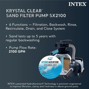 Ensemble de piscine hors sol rectangulaire <span class=keywords><strong>INTEX</strong></span> 26363EH 24ft x 12ft x 52in Ultra <span class=keywords><strong>XTR</strong></span> Deluxe - Product Image 6