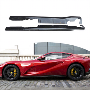 ชุดแต่งสเกิร์ตข้างรถยนต์คาร์บอนไฟเบอร์แห้งแบบ OEM ยี่ห้อดัง สำหรับ Ferrari 812 - Product Image 1