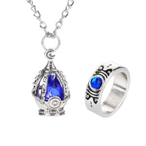 Oferta Especial: Set de Collar y Anillo de 5 Estilos Sakura Kyoko Tomoe <span class=keywords><strong>Mami</strong></span>, Accesorios de Cosplay de Anime, Regalos de Moda - Product Image 4