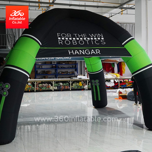 Tùy chỉnh thiết kế quảng cáo ngoài trời Inflatable lều không thấm nước Oxford vải cho các sự kiện ngoài trời và các bên với Máy thổi khí - Product Image 2