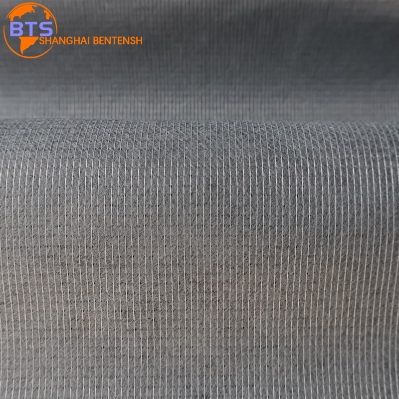 100% Polyester Soft Anti-Static Breathable Stitch-Bonded Non-Woven Fabric Roll For Waterproof Bag Lining Interlining Plain