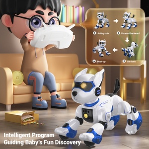 SJY-R27 Intelligent Interactive Educational RC Robot Dog Wheel Control Voice Control 30-40m Range Battery Operated Toy for Ages - Product Image 6