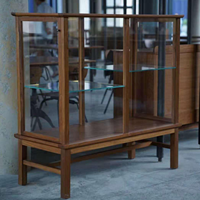 Ensemble de meubles de restaurant rétro industriels modernes, table à manger en bois massif, chaises de cantine vintage, collection de sièges pour café et bistrot