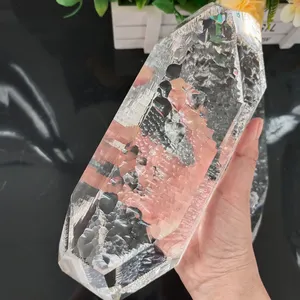 Cristallo trasparente artificiale di guarigione all'ingrosso del quarzo sintetico di vendita caldo per la raccolta