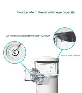 Mesin <span class=keywords><strong>Nebulizer</strong></span> medis portabel penggunaan rumah, Inhaler ultrasonik dengan baterai bawaan, <span class=keywords><strong>Nebulizer</strong></span> jala sumber daya listrik - Product Image 5