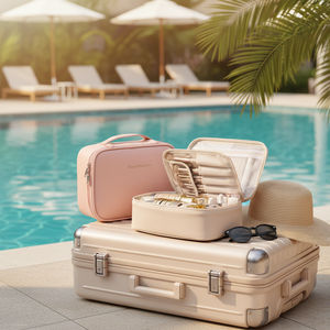 กระเป๋าเครื่องสำอางปรับแต่งได้ ความจุเยอะ ให้ความรู้สึกหรูหรา จัดเก็บเครื่องสำอางได้หลากหลาย พร้อมดีไซน์ที่เป็นเอกลักษณ์ - Product Image 3