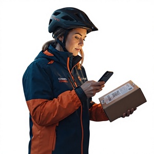 Aplicación de entrega de mensajería y paquetería para realizar reservas fáciles, seguimiento en tiempo real, gestión de conductores, pagos y actualizaciones de entrega. - Product Image 1