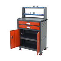 Armoire à outils à double porte M4 pour atelier CNC, chariot porte-outils BT40 BT50, plan de travail auxiliaire de gestion, OEM