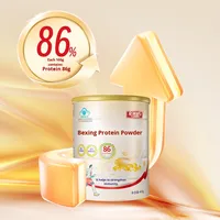 Poudre de protéines pour adultes avec protéines de soja et de lactosérum pour renforcer l'immunité, boîte de 400 g
