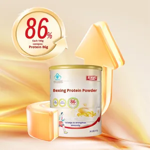 אבקת חלבון למבוגרים עם חלבון סויה וחלבון גבינה לחיזוק המערכת החיסונית 400 גרם לכל פחית - Product Image 4