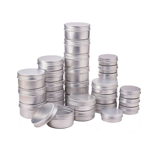 Kim Loại <span class=keywords><strong>Tin</strong></span> Có Thể Container Nhà Sản Xuất 50G 50Ml Vít Top Lưu Trữ Mỹ Phẩm Kim Loại Trường Hợp Kẹo <span class=keywords><strong>Tin</strong></span> Vòng Nhôm - Product Image 1