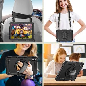 Nhiệm vụ nặng nề chống sốc gồ ghề bảo vệ máy tính bảng Bìa Trường hợp với xoay xử lý cho <span class=keywords><strong>iPad</strong></span> A16 11th Gen 2025 <span class=keywords><strong>iPad</strong></span> 10th Gen 10.9 - Product Image 6