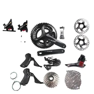 SHIMANO 105 R7000 2x11s Groupset Mechanical Disc Brake Set Crankset Cassette Derailleur Road Bike Bicycle Groupset IIIPRO Brake