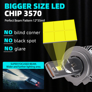 Usine Bon <span class=keywords><strong>Prix</strong></span> Phares Led De Voiture 8000LM 60W Mini Ampoules Led H1 H11 9005 H4 H7 Phares Led De Voiture - Product Image 6