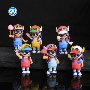 6 pezzi Dr. crollo figura Anime Dr. Mashirito Machine Doll <span class=keywords><strong>Arale</strong></span> Norimaki Poop Ding Xiaoyu statua - Product Image 1