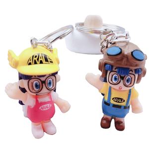 Porte-clés poupée de dessin animé 3D, pendentif en forme de pluie, alare, crème, gâteau, à faire soi-même, vente en gros et en détail, 6 pièces - Product Image 1