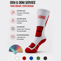 Chaussettes de ski sur mesure de haute qualité, fabrication OEM ODM, chaussettes de sport thermiques durables, évacuation de l'humidité pour les activités de plein air sur neige