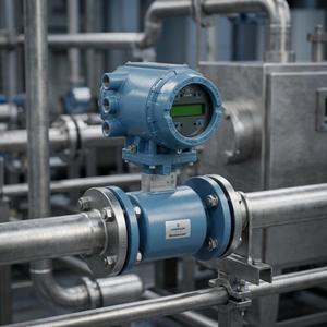Sensor de Flujo Electromagnético con Brida Rosemount 8705 para Aguas Residuales, Agua y Líquidos Químicos Corrosivos - Product Image 2