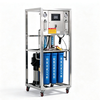 Système de purification d'eau par osmose inverse RO 0,25T/H 0,5T/H 1T/H pour la dessalement de l'eau du robinet et de l'eau de puits