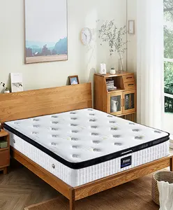 Üreticileri özel büyük yatak yüksek yoğunluklu elastik bellek sünger ucuz yatak