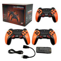 Control Remoto Inalámbrico 2.4G con Joystick para Dos Jugadores, para Simulador de PC, Android Box, Televisión Inteligente, Consola de Juegos