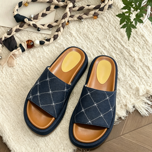 Zapatos de Diseñador, Sandalias Planas de Lujo Originales, Zapatos Casuales para Hombre, Pantuflas de Diseñador a la Moda, Zapatos de Playa - Product Image 1