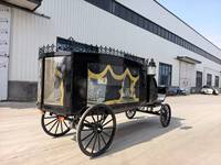 Cercueil électrique vintage personnalisé, chariot funéraire tout-terrain pour transport interne en cérémonie funéraire au cimetière