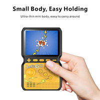 3.0 pouces X5 Console de jeu rétro intégrée 3600 jeux Console de jeu portable pour GBC MAME MD SFC