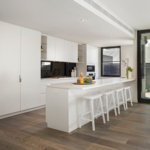 Blanco laca de alto brillo montado estilo europeo Modular del Gabinete de <span class=keywords><strong>cocina</strong></span> - Product Image 3