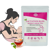 Thé aux herbes post-partum Chinaherbs pour les mamans allaitantes, soutien à l'allaitement, thé pour lait maternel, sans caféine, sachets de thé aux herbes