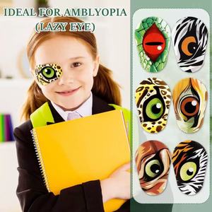 Benda Adesiva per Occhio Singolo Traspirante e Colorata per Bambini, per la Correzione dell'<span class=keywords><strong>Ambliopia</strong></span> - Product Image 2