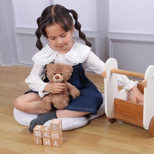 8 pollici <span class=keywords><strong>peluche</strong></span> marrone orsacchiotto Super morbido cotone agnello giocattoli per le ragazze morbido <span class=keywords><strong>peluche</strong></span> animale di <span class=keywords><strong>peluche</strong></span> ODM personalizzabili per il compleanno - Product Image 3