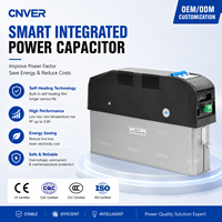 Batterie de condensateurs modulaire avec contrôle intelligent pour PFC et compensation automatique de puissance réactive pour économie d'énergie