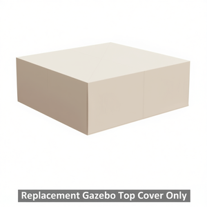 Cubierta de Repuesto para Gazebo de 10x10 Pies, Toldo Textil para Muebles de Exterior - Product Image 1