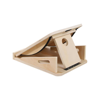 Planche d'équilibre professionnelle Skyhope-P en bois 2-en-1, inclinable et réglable, écologique, pliable, portable, pour un fitness complet