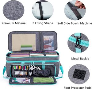 Étui de transport personnalisé pour <span class=keywords><strong>Cricut</strong></span> <span class=keywords><strong>Maker</strong></span> 3/<span class=keywords><strong>Maker</strong></span> 4/Explore Air 2/Explore 3/Explore 4, sac de <span class=keywords><strong>rangement</strong></span> pour accessoires - Product Image 6