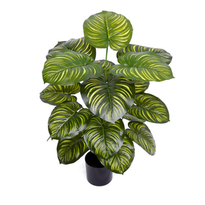 Alberi sempreverdi di sfondo 18 teste piante artificiali verdi in vaso 60cm piante artificiali all'ingrosso - Product Image 5