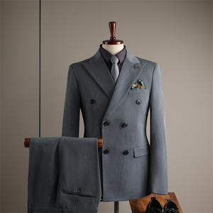 Blazer d'affaires formel haut de gamme pour hommes, <span class=keywords><strong>v</strong></span>êtements d'entreprise respirants pour les occasions formelles - Product Image 4