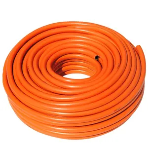 9Mm Oranje Pvc Gas Slang, Flexibele Hittebestendige Slang 10Mm Pvc Pijp, pvc Lpg Gas Slang Pijp