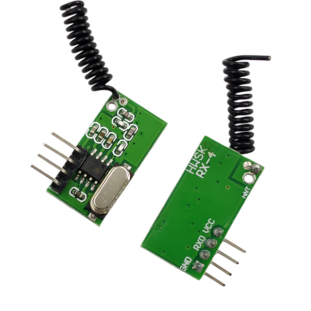 Best 433mhz/315mhz RF Receiver Module for Remote Controls Radio Model by Manufacturer Ev1527 Coding Chips