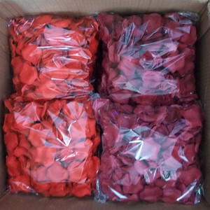 Accessori per Matrimoni, Decorazioni per Cerimonie Nuziali, Petali di Rosa Artificiali in Tessuto Non Tessuto per Decorazione Camera Nuziale, Petali Finti da Lanciare a Mano - Product Image 3
