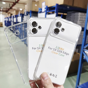 Coque de téléphone transparente en TPU de 2 mm pour Samsung Galaxy S26 Ultra S26 Edge S26 Plus S25, protection antichoc transparente - Product Image 2