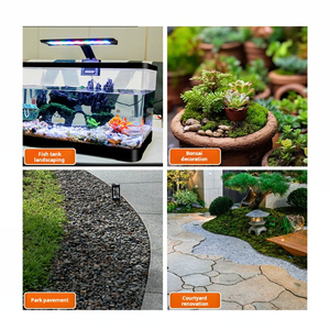 Natuurlijk Gepolijste Kasseien & Kiezels In Gemengde Kleuren-Zandgeel Bruin Groen Rood Blauw Voor Buiten Landschap Stenen Decor - Product Image 4