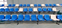 Sièges de stade portables Avants Sports avec dossier, sièges fixes pour tribunes de football, sièges modulaires pour gradins