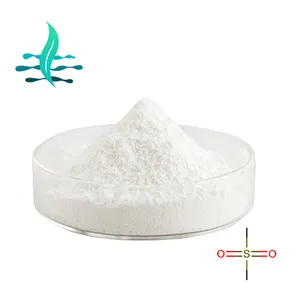 Polvo de metilsulfonilo, en stock, 99% CAS 67-71-0, polvo de dimetilsulfona, MSM, con muestras gratis