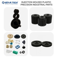 Fabricación de moldes de plástico ODM en lotes pequeños, hebillas de nailon coloridas, piezas de inyección de plástico