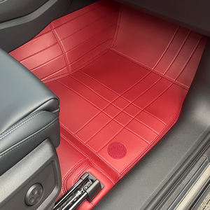 Accessoires d'intérieur de voiture en cuir Nappa à couverture complète personnalisés 360 coussinets de pied adaptés à <span class=keywords><strong>Audi</strong></span> Q5 A4 A6 - Product Image 4