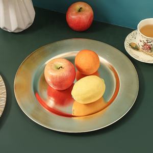 Platos de Cena Novedosos y Atractivos para Bodas, Fiestas, Vacaciones, Multicolores, de Lujo, Platos de Plástico para Servir al por Mayor - Product Image 3