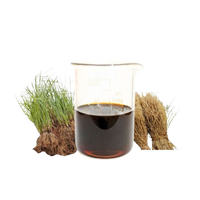 Aceite Esencial de Vetiver Puro y Natural de Aroma Atsiri Indonesia con Aroma Amaderado y Terroso para Base de Perfume y Notas Fijadoras